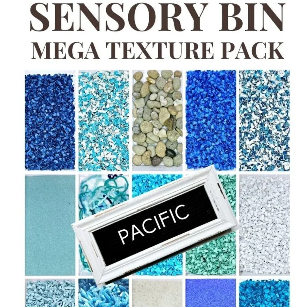 Sensory Bin | 15 COLOR MEGA PACKS | Educational Activity, Stim Toy, Toddler Gift
